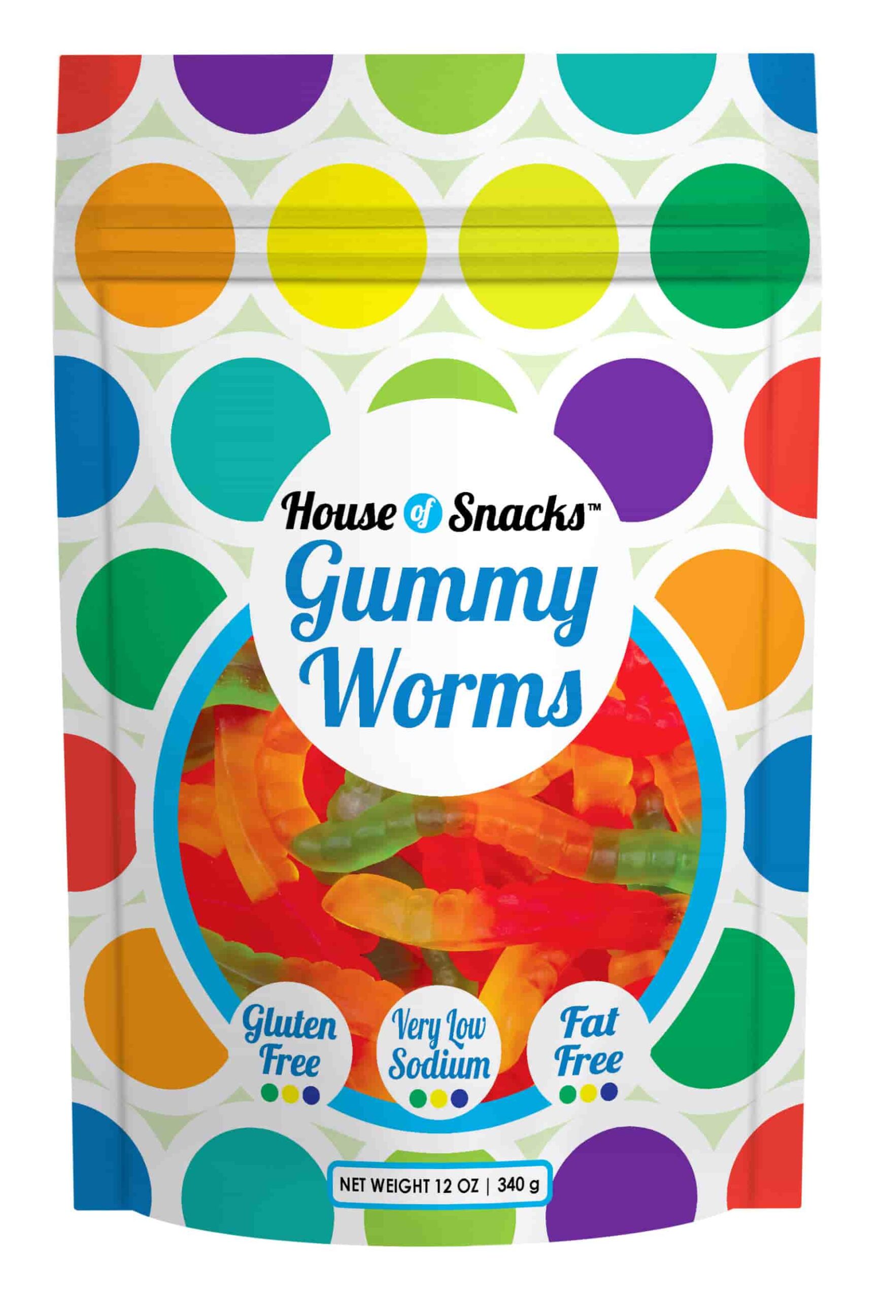 Gummy Worms Low Sodium