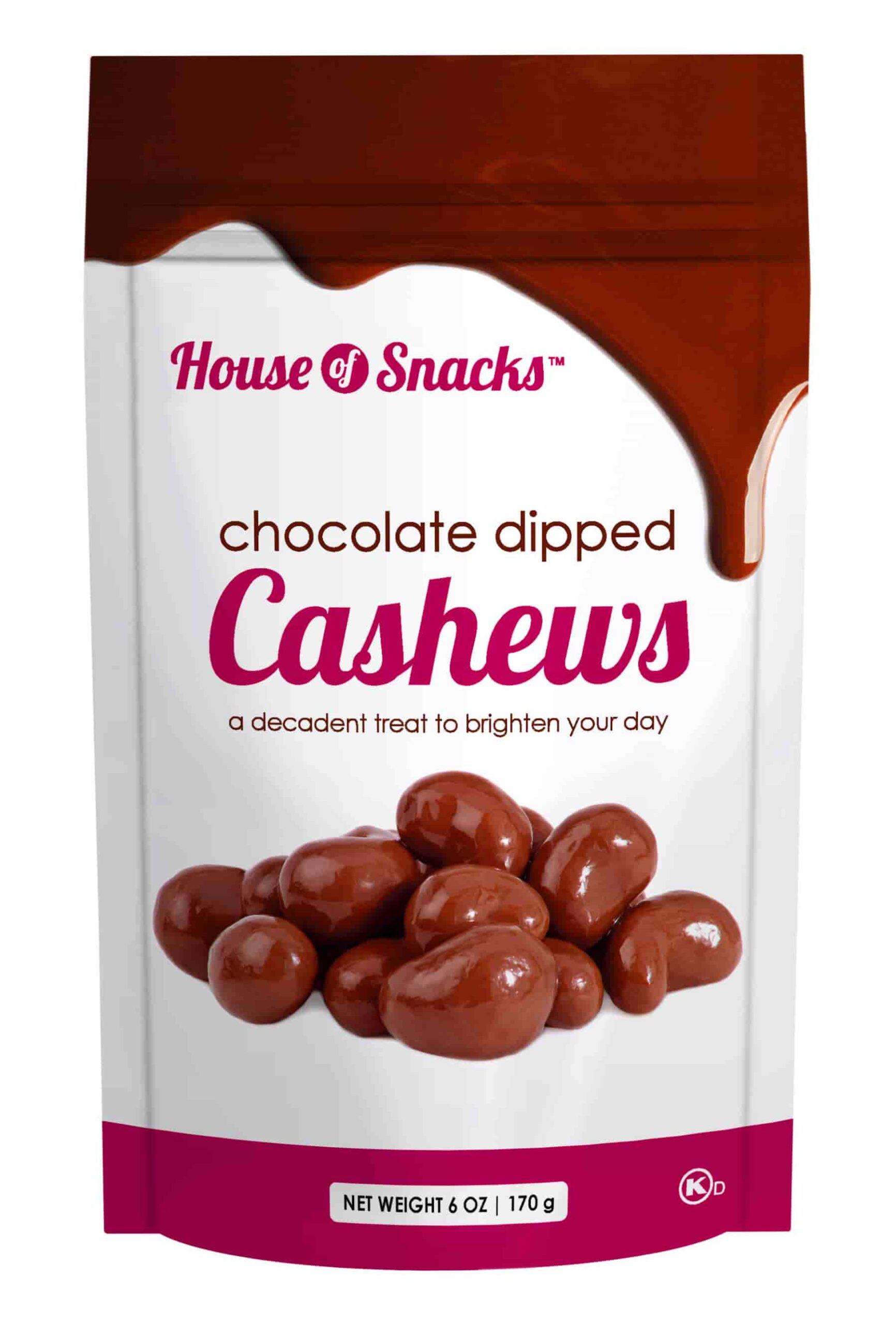 Chocolate Dipped Cashews