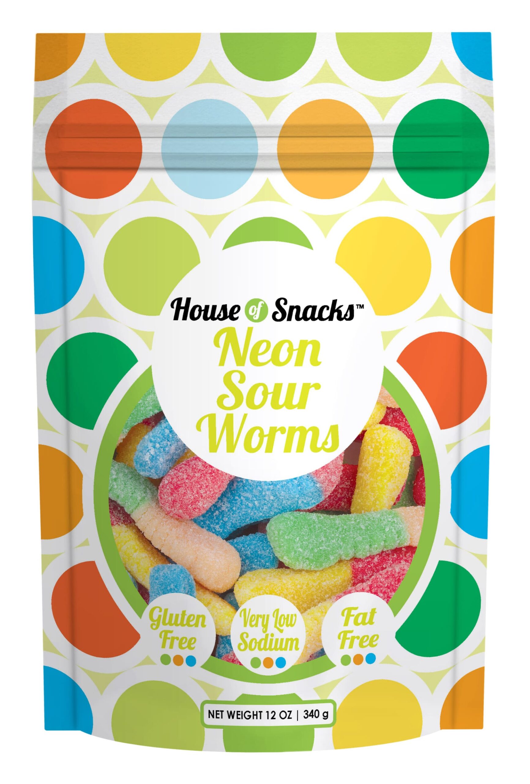 Neon Sour Worms